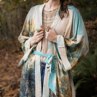 Awakening Long Duster Bamboo Kimono Robe
