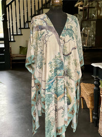 Earth and Sky Long Bamboo Kimono