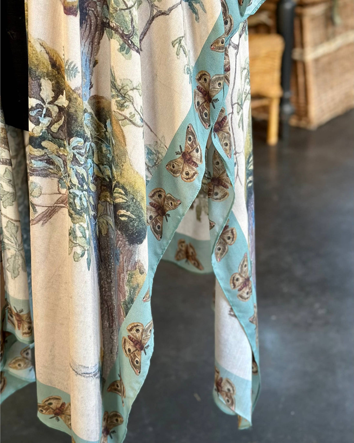 Earth and Sky Long Bamboo Kimono