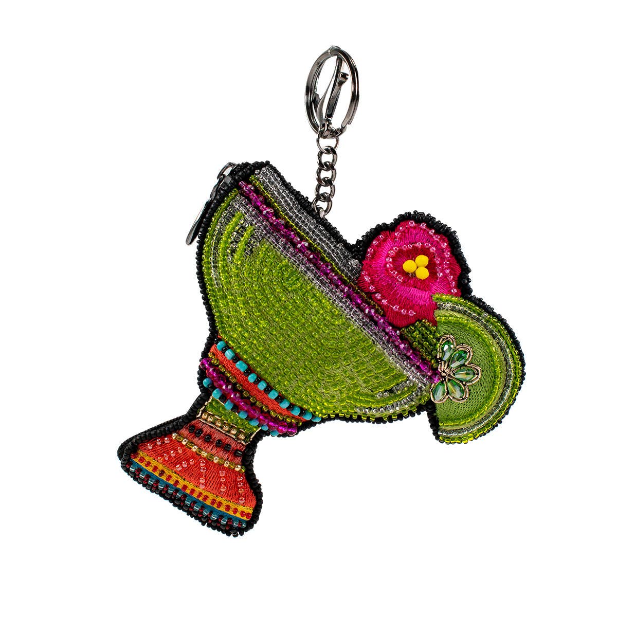 Salt on the Rim Margarita Coin Purse/Key Fob