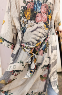 Take My Hand Bamboo Boho Kimono Duster Robe