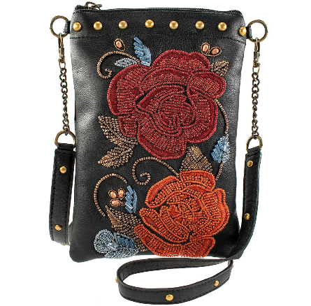 Mary Frances - Rebel Rose Mini Crossbody Handbag