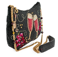 Bordeaux Wine Crossbody Handbag