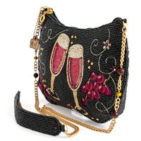Bordeaux Wine Crossbody Handbag