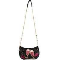 Bordeaux Wine Crossbody Handbag