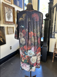 Flight of FancyArtist Tunic Dress With Pockets & Hummingbird