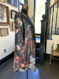 Flight of FancyArtist Tunic Dress With Pockets & Hummingbird
