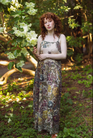 Love Grows Wild Bohéme Slip Dress With Bees