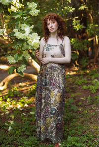 Love Grows Wild Bohéme Slip Dress With Bees