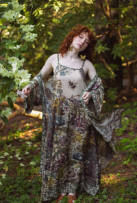 Love Grows Wild Bohéme Slip Dress With Bees