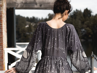 Stargazer Reversible Printed Bamboo Dress