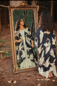Midnight Starduster Artisan Bamboo Bohemian Kimono