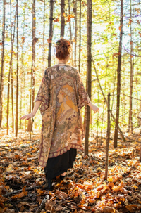 Dreamweaver Bamboo Bohemian Kimono with Zodiac Signs