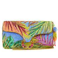 Tropics Palm Crossbody/Clutch Handbag