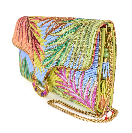 Tropics Palm Crossbody/Clutch Handbag