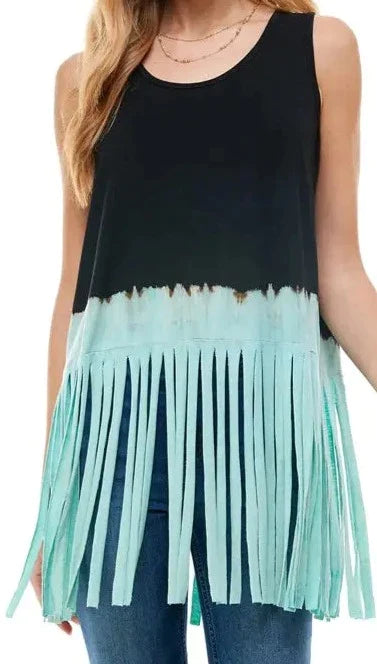 Flouncy Fringe Top 22512