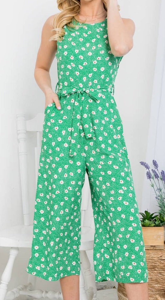 Daisy Jumpsuit With Pocket